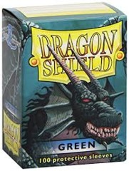 Dragon Shield Card Sleeves Box of 100 in Green